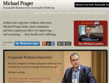 Tablet Screenshot of michaelprager.com